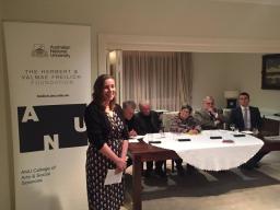 Photo of the book launch