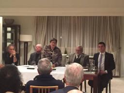 Photo of the book launch