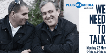 We Need to Talk: Peacebuilders Rami and Bassam in conversation at ANU