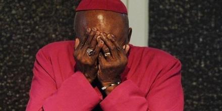 Desmond Tutu at South Africa&#039;s Truth and Reconciliation Commission