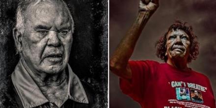 Two First Nations activists included in the exhibition.