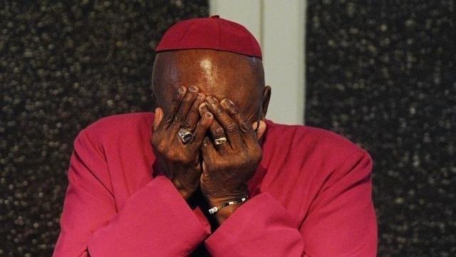 Desmond Tutu at South Africa&#039;s Truth and Reconciliation Commission