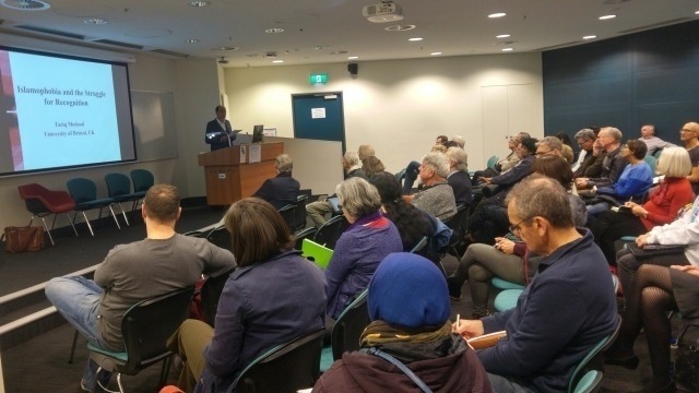 Prof. Tariq Modood presents lecture on "Islamophobia"