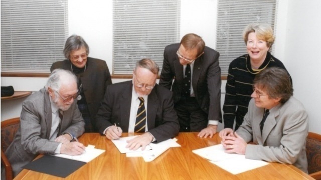 The Signing of the Foundation Charter