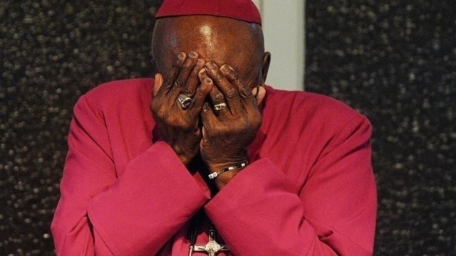 Desmond Tutu at South Africa's Truth and Reconciliation Commission